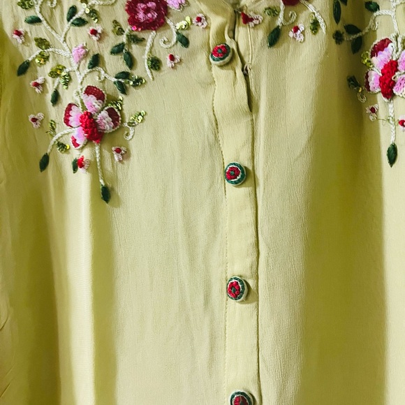 Mint green short kurta ☺️ - Picture 7 of 7